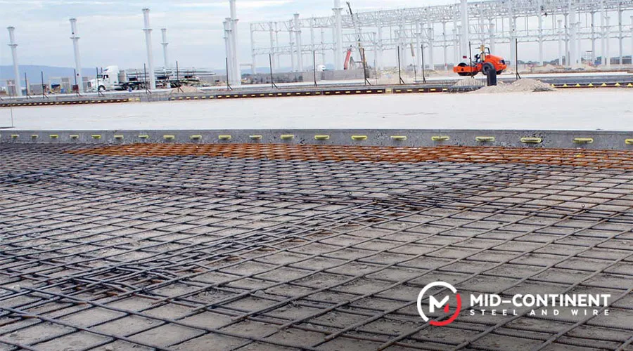 steel reinforced concrete