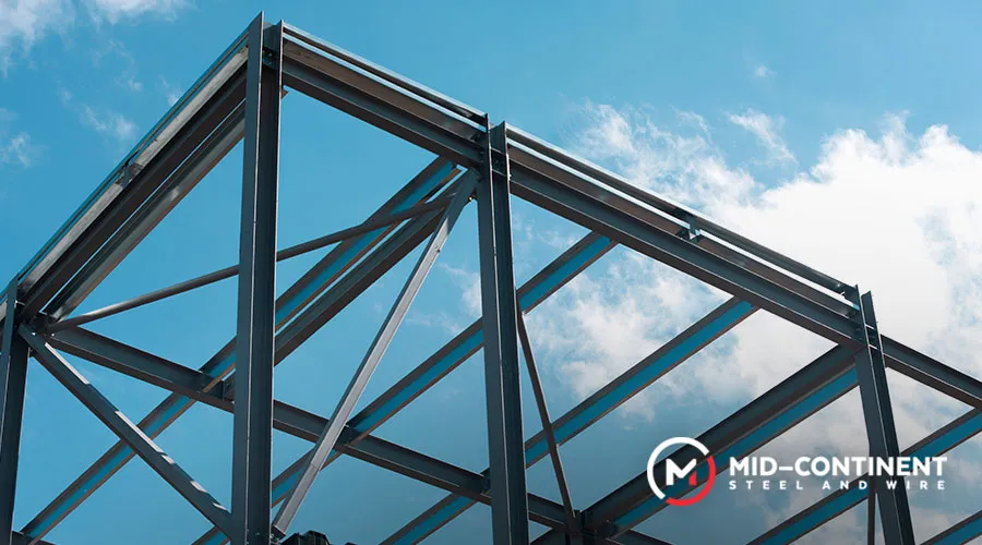 steel beams for horizontal loads