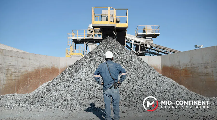 working towards reducing carbon emissions to produce steel